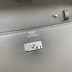 HERMES Kelly To Go Epsom Crossbody Bag