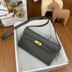 HERMES Kelly To Go Epsom Crossbody Bag