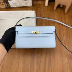 HERMES Kelly To Go Epsom Crossbody Bag