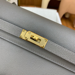 HERMES Kelly To Go Epsom Crossbody Bag