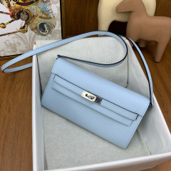 HERMES Kelly To Go Epsom Crossbody Bag