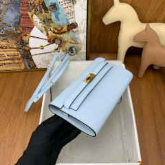 HERMES Kelly To Go Epsom Crossbody Bag