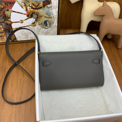 HERMES Kelly To Go Epsom Crossbody Bag