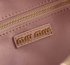 MIU MIU Arcadie Matelassé Nappa Leather Bag