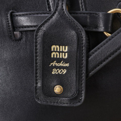 MIU MIU Aventure Nappa Leather Bag