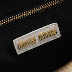 MIU MIU Arcadie Matelassé Nappa Leather Bag