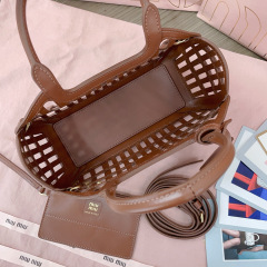 MIU MIU Leather Basket