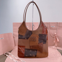 MIU MIU Ivy Leather Patchwork Bag