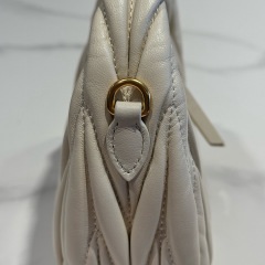 MIU MIU Wander Matelassé Nappa Leather Hobo Mini Bag