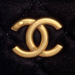 CHANEL 25A Premium Velvet Handbag