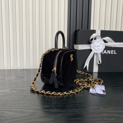CHANEL 25A Premium Velvet Handbag