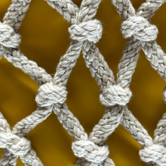 Prada Noué medium cotton macramé bag