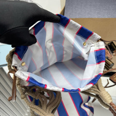 Prada Noué medium cotton macramé bag