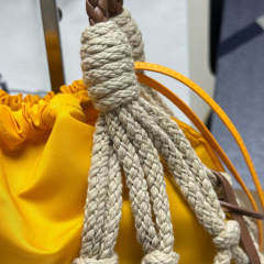 Prada Noué medium cotton macramé bag