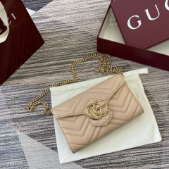 GUCCI GG Marmont wallet on chain