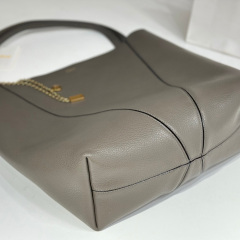LARGE CHLOÉ SPIN TOTE BAG IN GRAINED LEATHER