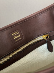 MIU MIU Aventure nappa leather bag