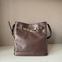 MIU MIU Aventure nappa leather bag