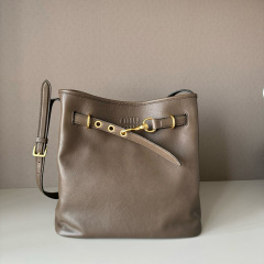 MIU MIU Aventure nappa leather bag
