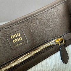 MIU MIU Aventure nappa leather bag