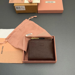 MIU MIU Small nappa leather wallet
