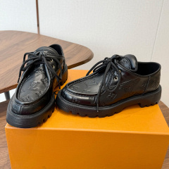 LV District Derby Flat Loafer