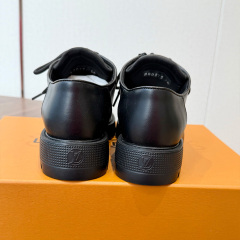 LV District Derby Flat Loafer