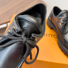 LV District Derby Flat Loafer