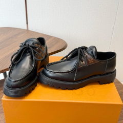 LV District Derby Flat Loafer