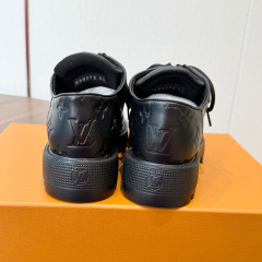 LV District Derby Flat Loafer