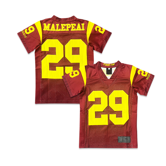 Sublimation & Embroidery American Football Jersey Design