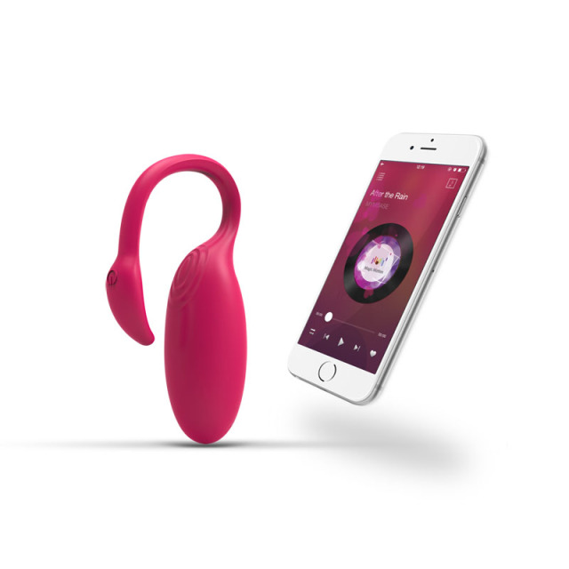 Phone APP Remote Control Flamingo Shape Vibrator for Couples with 10 Speed