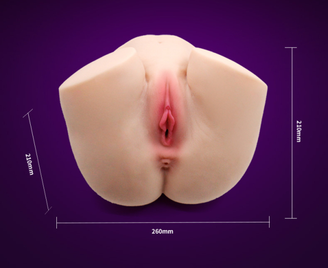 5.3KG (11.68LB) Mixi Realistic Sex Doll Torso Big Ass Sucking and Vibrating for Male Voice Sound Effects Moaning for Men Pleasure