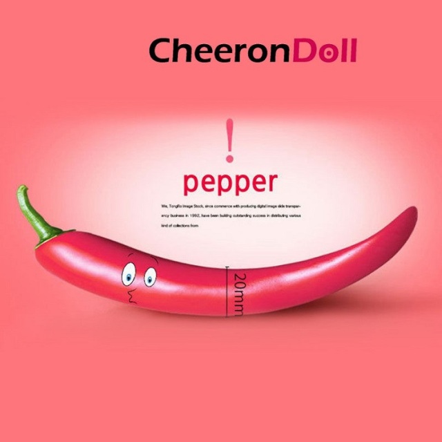 Vegetable Sex Toys Realistic Veggie Pepper Vibrator for Female Clitoris and G Spot Stimulation Masturbation USB Rechargeable Waterproof