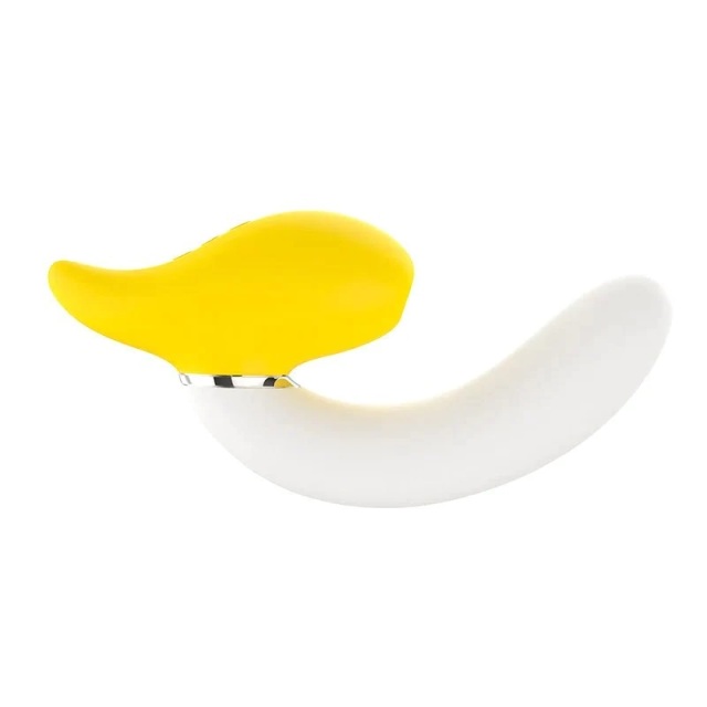 YY Horse Rotatable Spinning Banana Dildo Vibrator 10 Sucking Frequencies for Women Masturbation Sex Toy