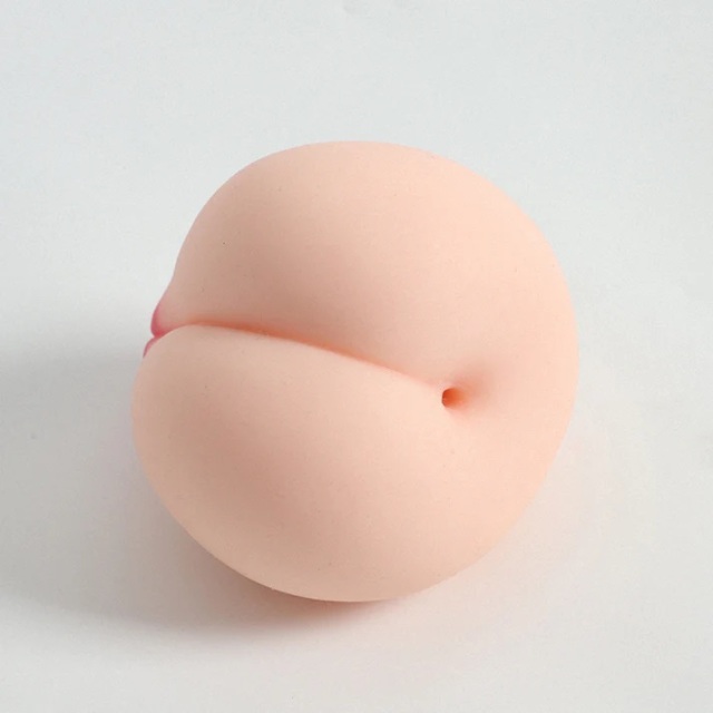 320g(11.29oz) Sexy Secret Peach Shape Artificial Anal Realistic Pocket Pussy Cheap Sex Toys for Men Masturbation