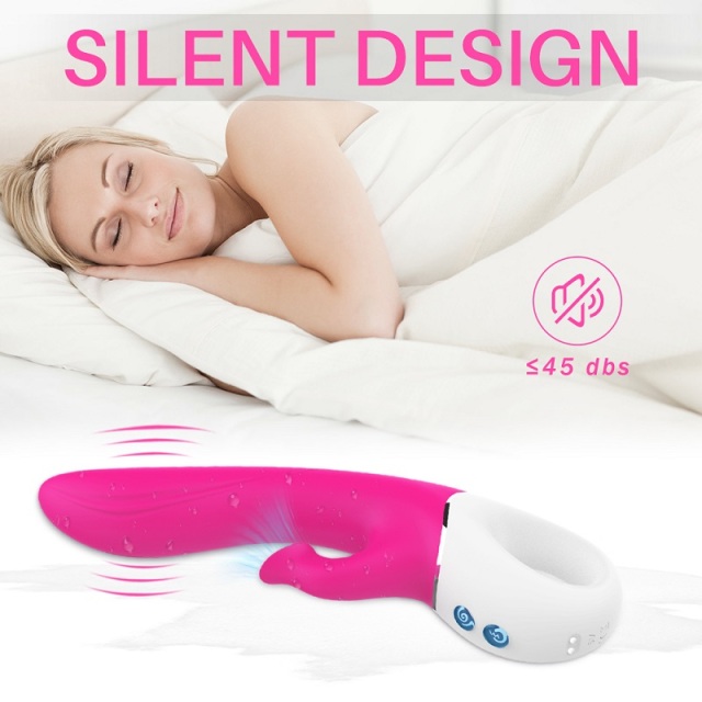 S200 Dew 2 in 1 G-Spot Suck Anal Clitoris Stimulate Vibrator with 9 Vibration and Suction Mode 9 Color LED Lights