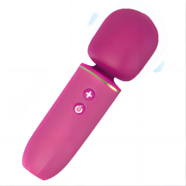 Cordless Mini Personal Wand Massager Rechargeable Handheld Powerful for Back Legs Hand Pains and Sports Recovery Clit Stimulation