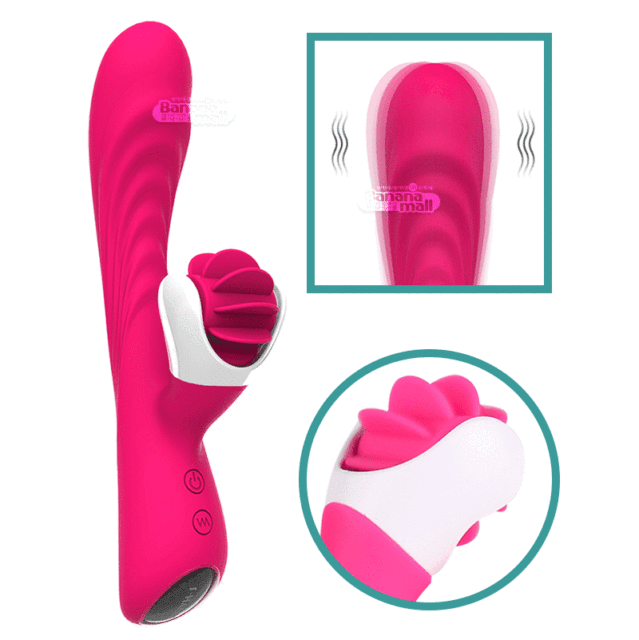 S076 Nymph 3 in 1 G Spot Vibrators 6 Spinning and 9 Pulsating and Vibrating for Women Orgasm