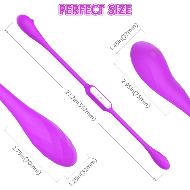 S238 Stethoscope Shape Vibrators Sex Toys with 9 Speed Modes for Couple Adult Sex Products Dual Head Vibrator