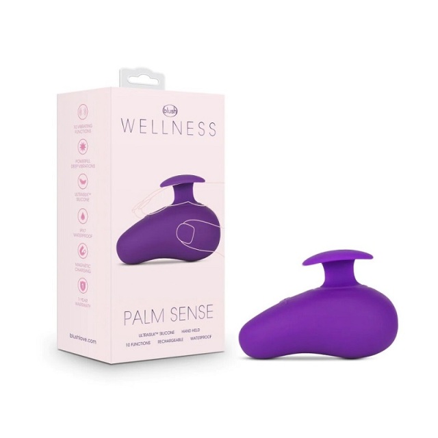 Luxury Brand Palm Sense Vibrator with 10-Function Massager RumbleTech for Women Sex Toy Made with Puria Silicone