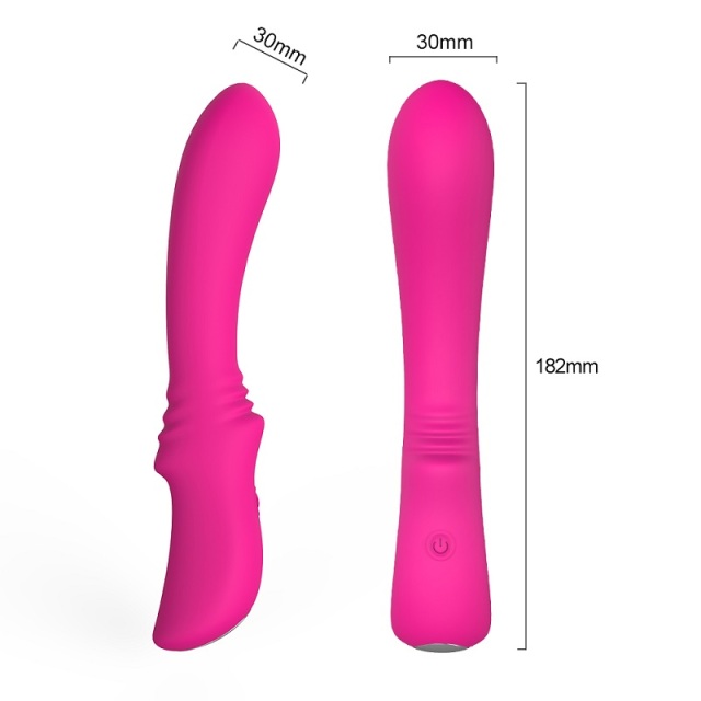 S035 Knight Red Powerful Vibrator with 9 Speed Rechargeable for Women Clitoral Masturbation