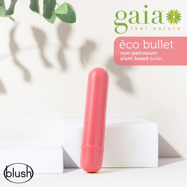 American Brand Blush 4" Mini Eco Bullet Pink Vibrator Sex Toys for Women Plant-Based Made from Sustainable