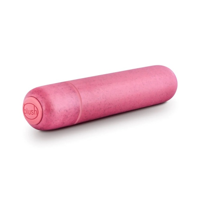 American Brand Blush 4" Mini Eco Bullet Pink Vibrator Sex Toys for Women Plant-Based Made from Sustainable