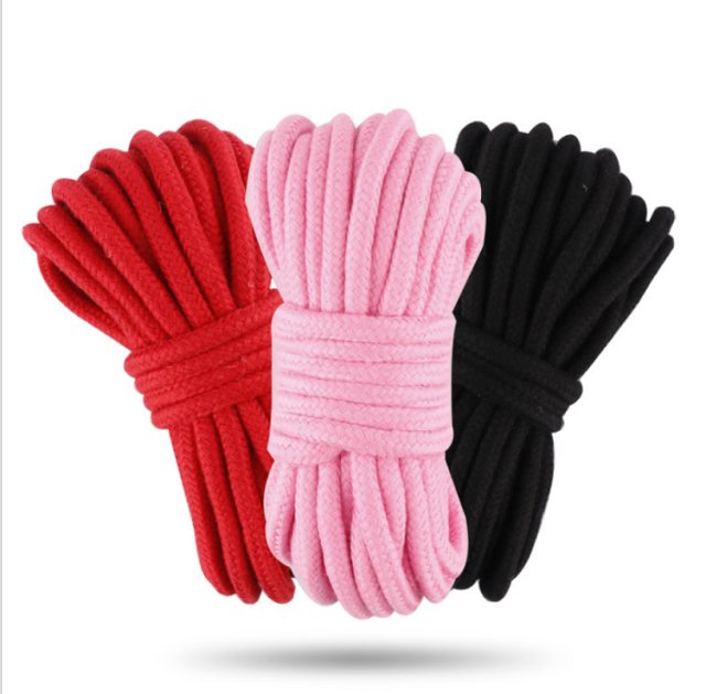10 Meters Cotton Soft Bondage Rope Strap Restraint Sex Game for Couples