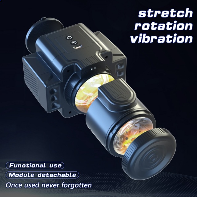 Mr.Camera Male Sex Adult Toys with 7 Thrusting & Rotating & Vibrating Modes for Men Masturbation
