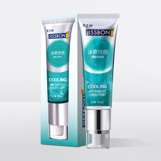 Jissbon Water-Soluble Lubricant 50ml Ice And Fire Pleasure Double Lubrication Safety And Hygiene