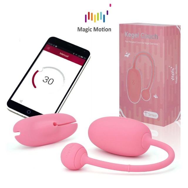 Magic Motion Coach Kegel Ball with Smart Course Phone APP Remote Control