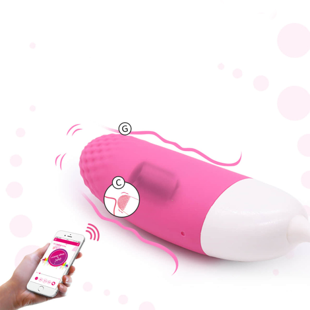Wholesale Magic Motion Vini APP Controlled Love Egg Pink Sex Toy for Women with 7 Speed Pattern