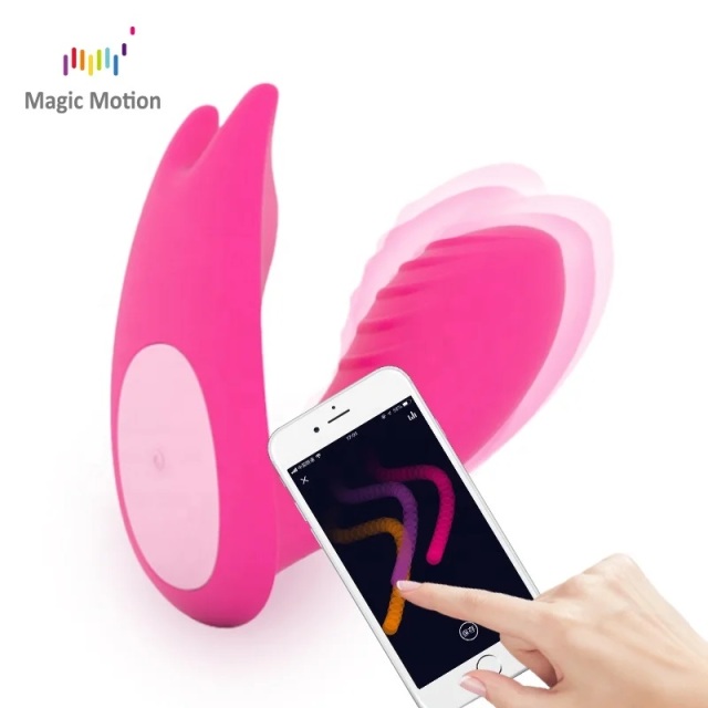 Wholeasle Magic Motion Eidolon App Controlled Smart Wearable Dual Motor Vibrator with 7 Speed